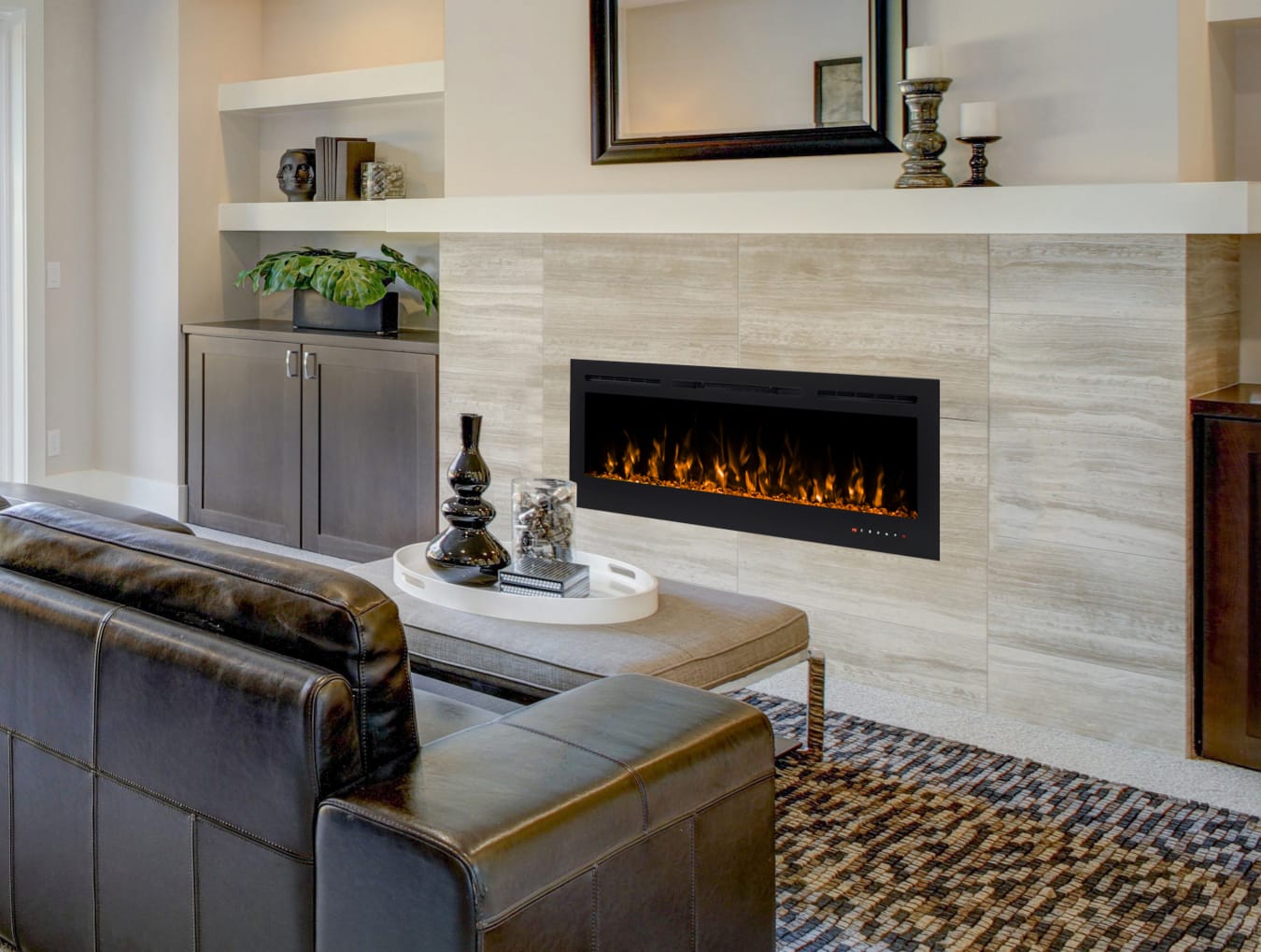 Modern Flames Challenger Series - 60 Inch Electric Fireplace - CEF-60B